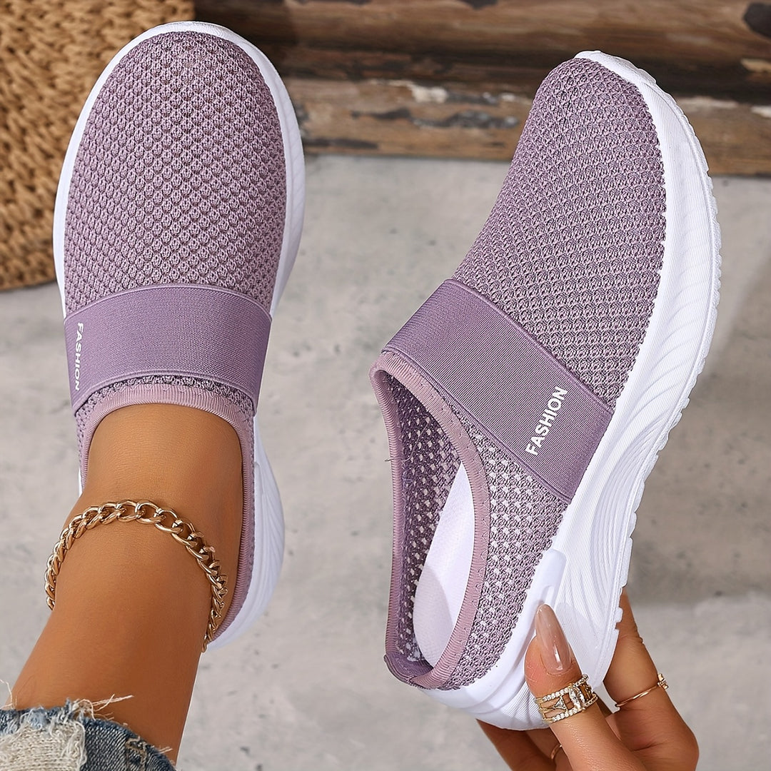CloudWalk™ Breathable Slip-on Sneakers | Lightweight Walking Shoes