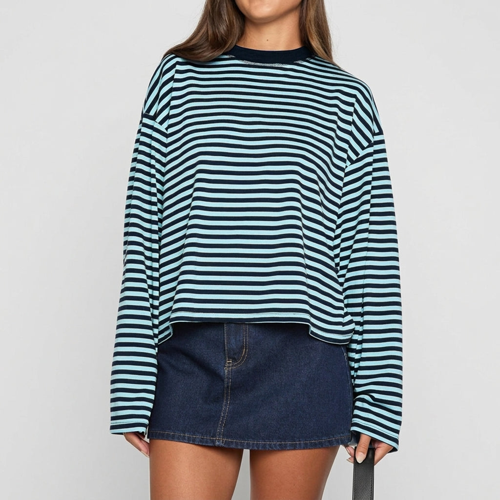 Avery Positano Striped Tee