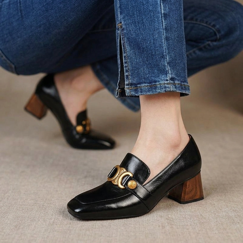 The Alessandra Leather Loafer