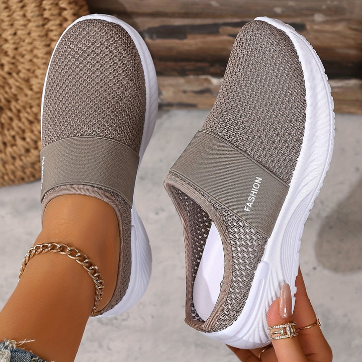 CloudWalk™ Breathable Slip-on Sneakers | Lightweight Walking Shoes