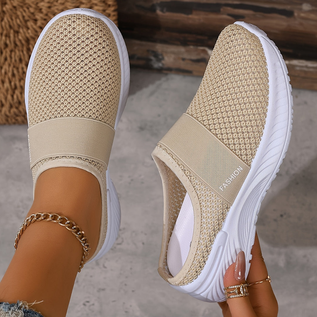 CloudWalk™ Breathable Slip-on Sneakers | Lightweight Walking Shoes