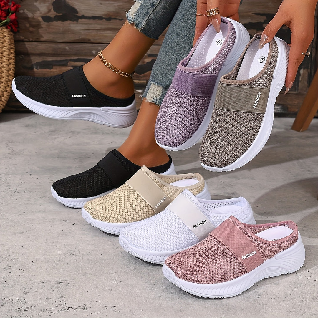 CloudWalk™ Breathable Slip-on Sneakers | Lightweight Walking Shoes