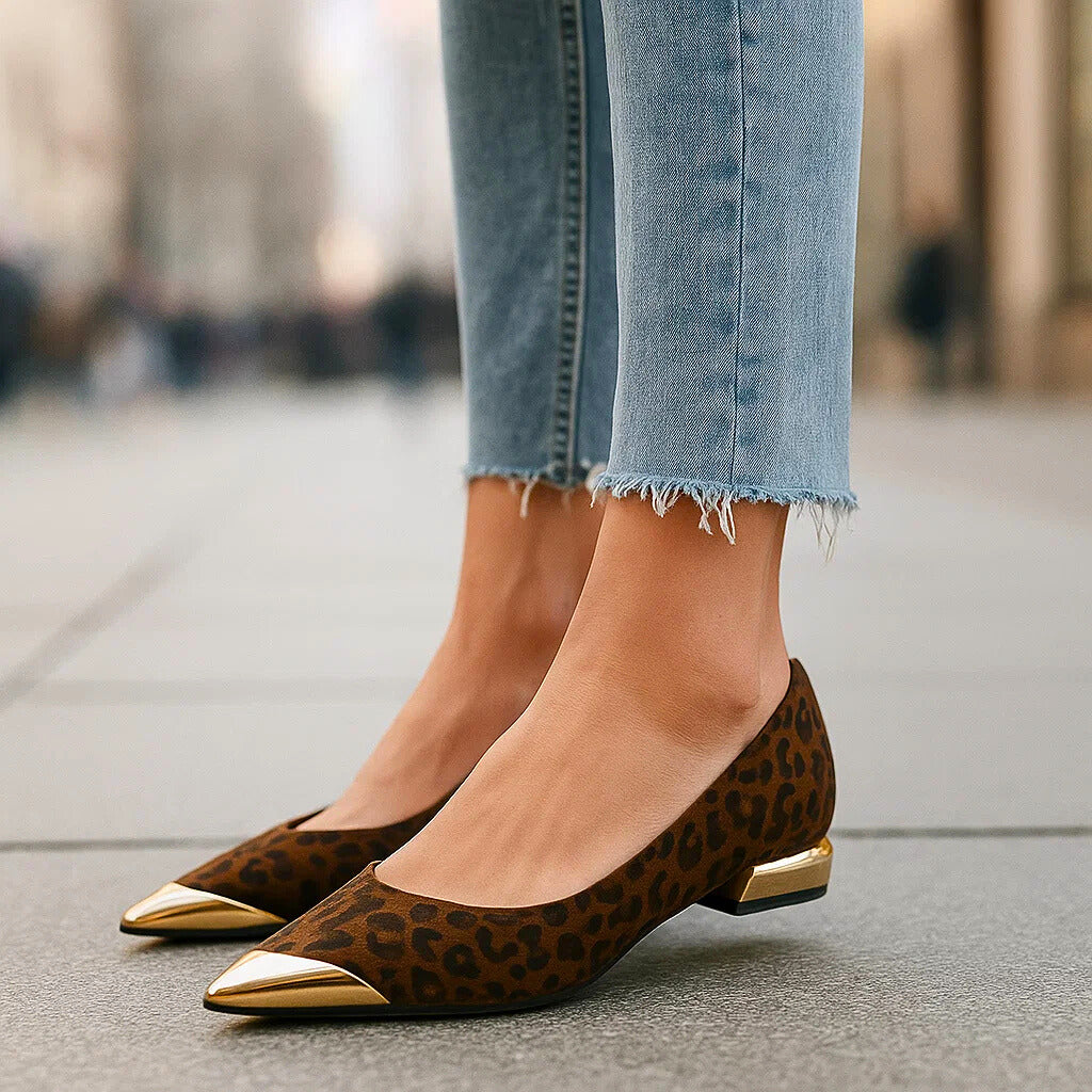 REBBECCA GOLD-POINT FLATS