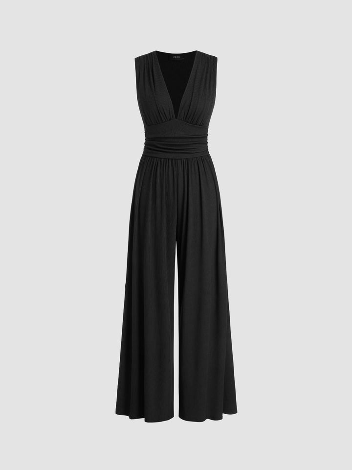 Amelia™ | Elegant Wide-Leg Jumpsuit