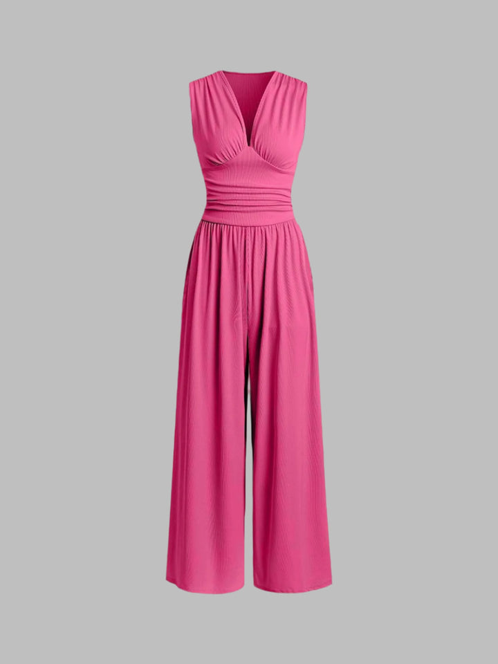 Amelia™ | Elegant Wide-Leg Jumpsuit