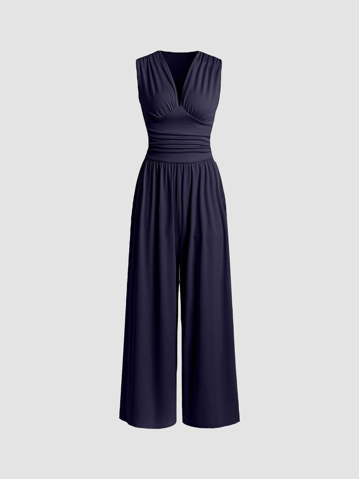 Amelia™ | Elegant Wide-Leg Jumpsuit