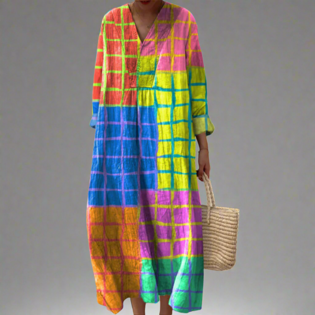 IMOGEN™ | Elegant Geometric Dress