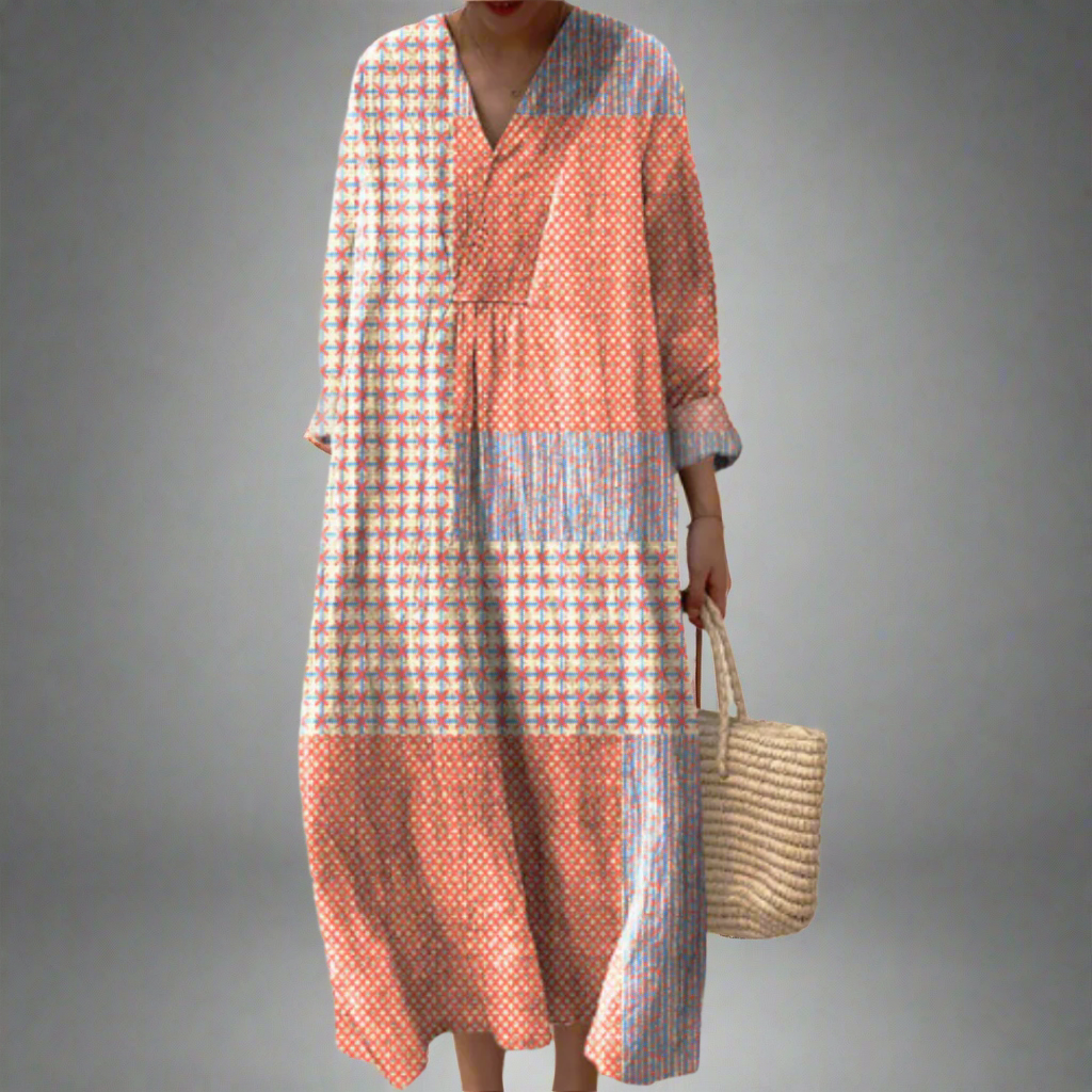 JORDYN™ | Elegant Geometric Dress