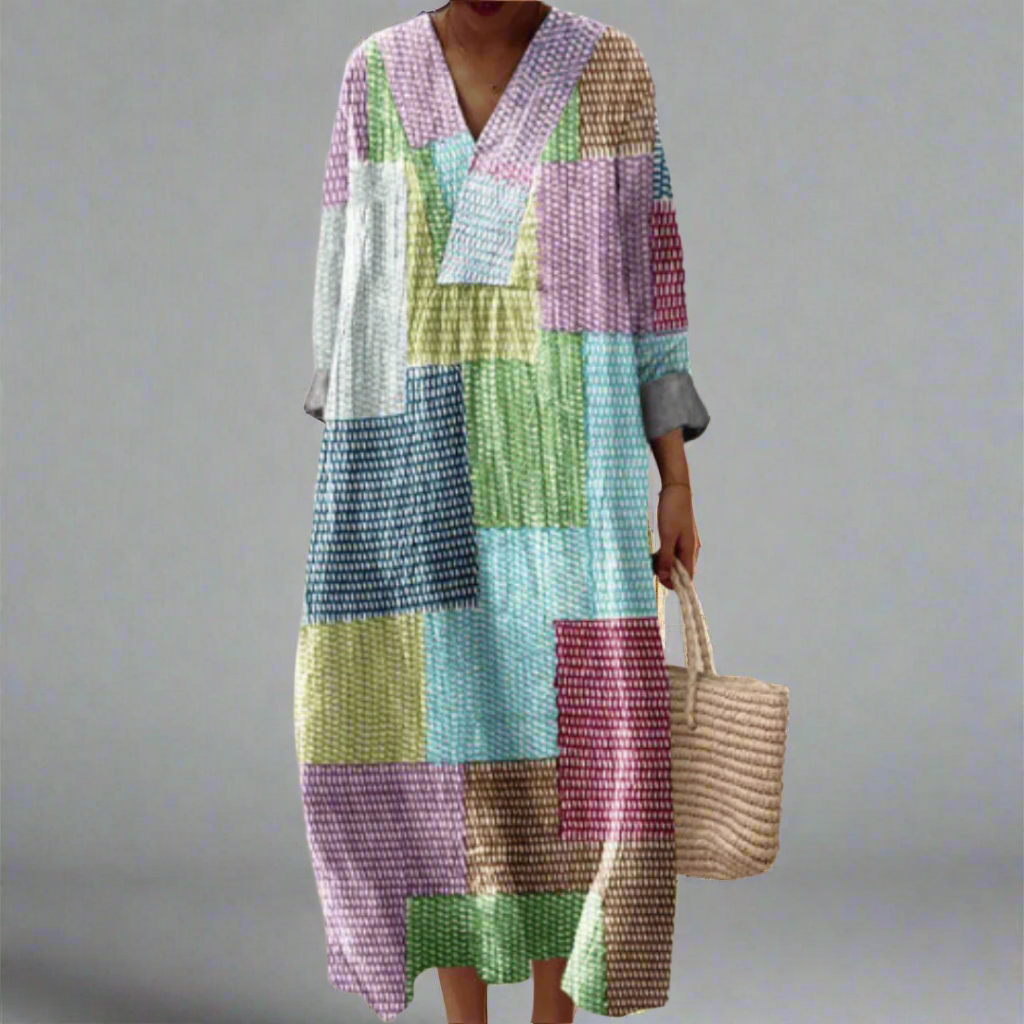 INDIANA™ | Elegant Geometric Dress