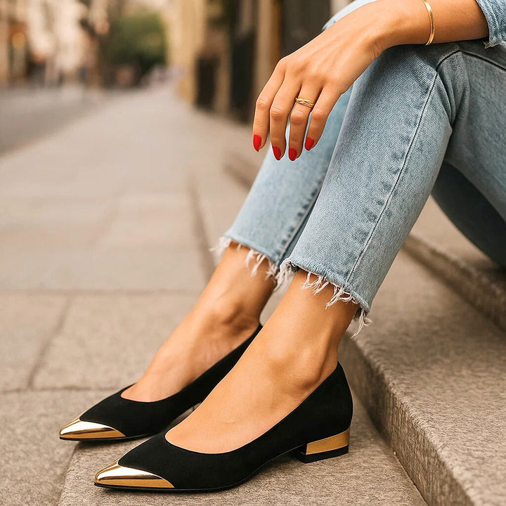 REBBECCA GOLD-POINT FLATS