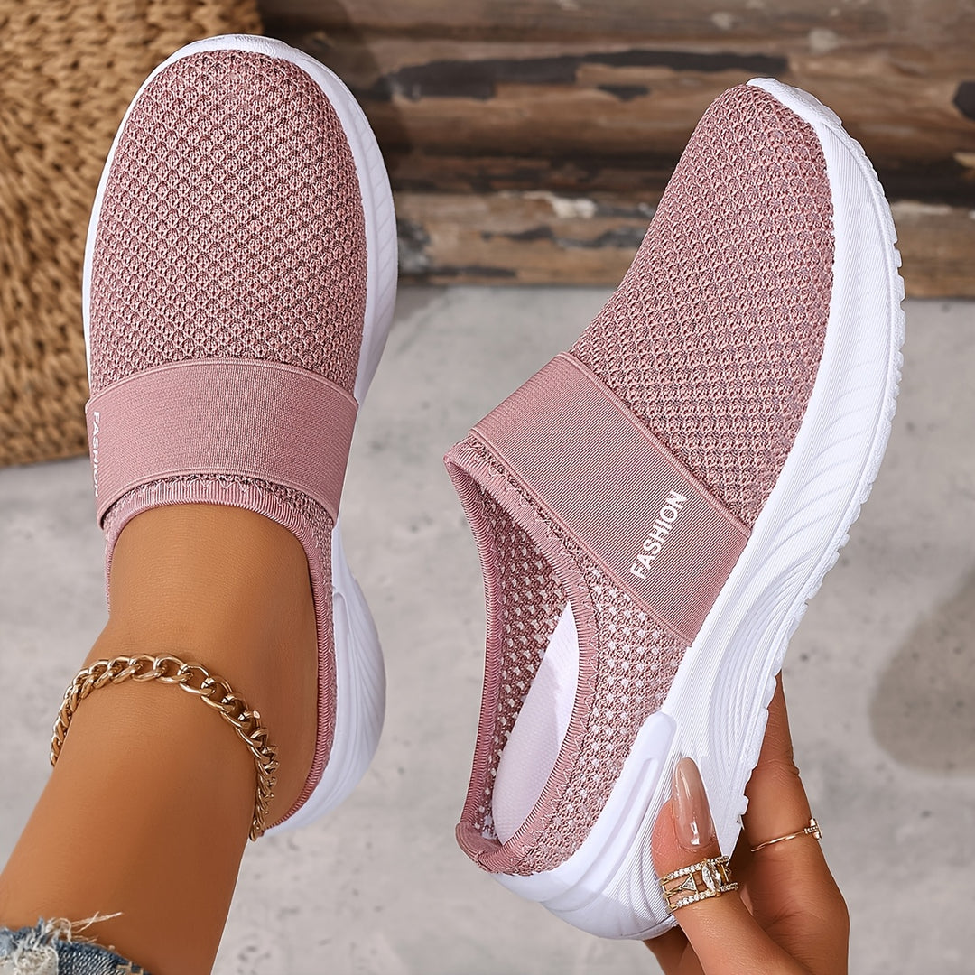 CloudWalk™ Breathable Slip-on Sneakers | Lightweight Walking Shoes
