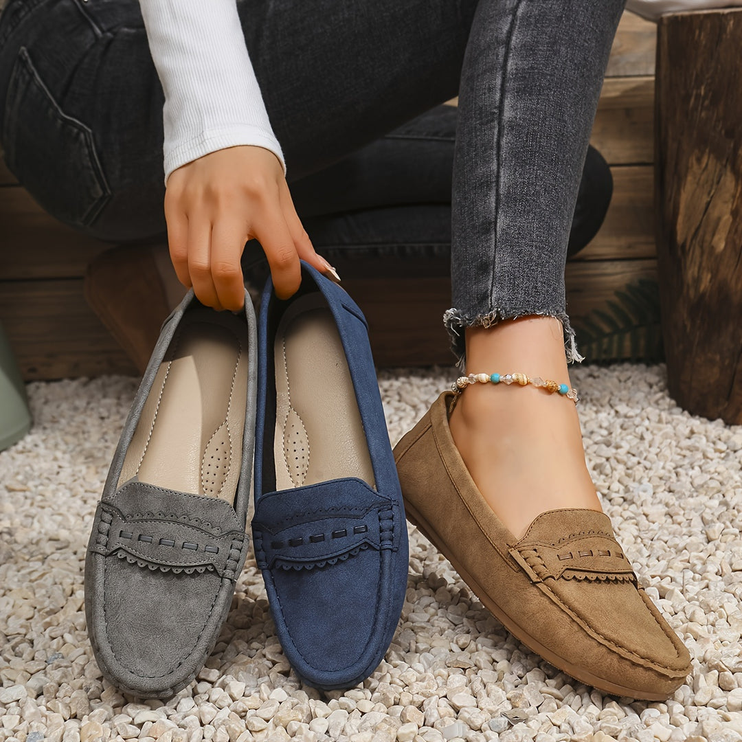 ComfortEase™ Orthopedic Loafers – Breathable, Anti-Slip Everyday Shoes