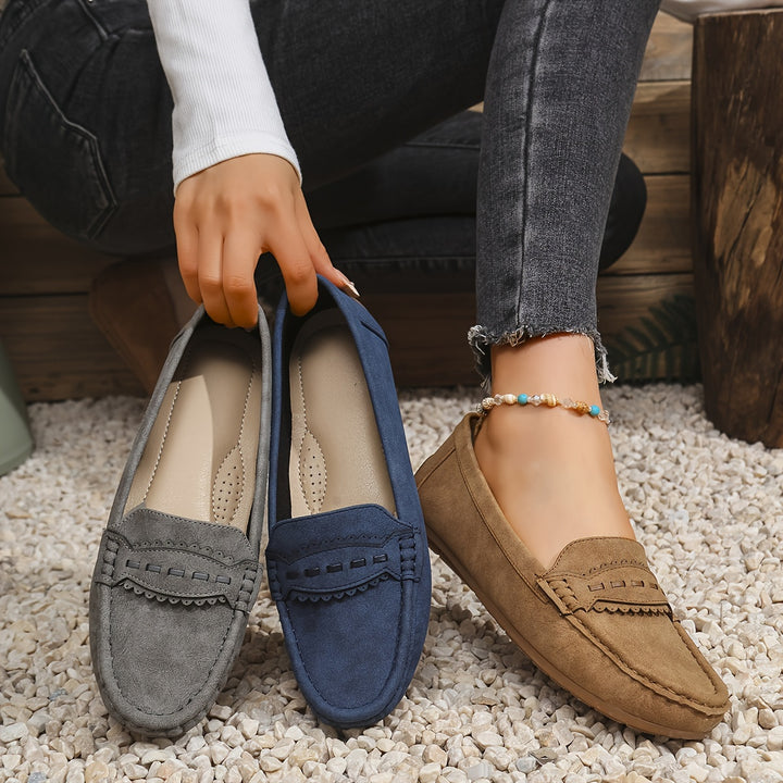ComfortEase™ Orthopedic Loafers – Breathable, Anti-Slip Everyday Shoes