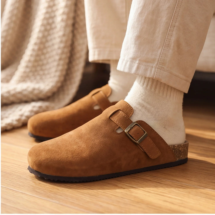 Capri Suede Clogs