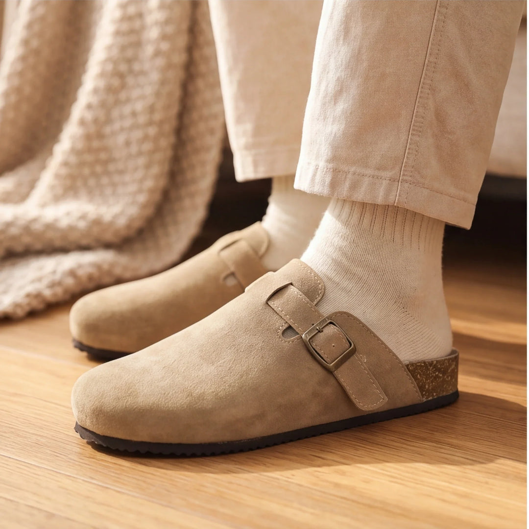 Capri Suede Clogs
