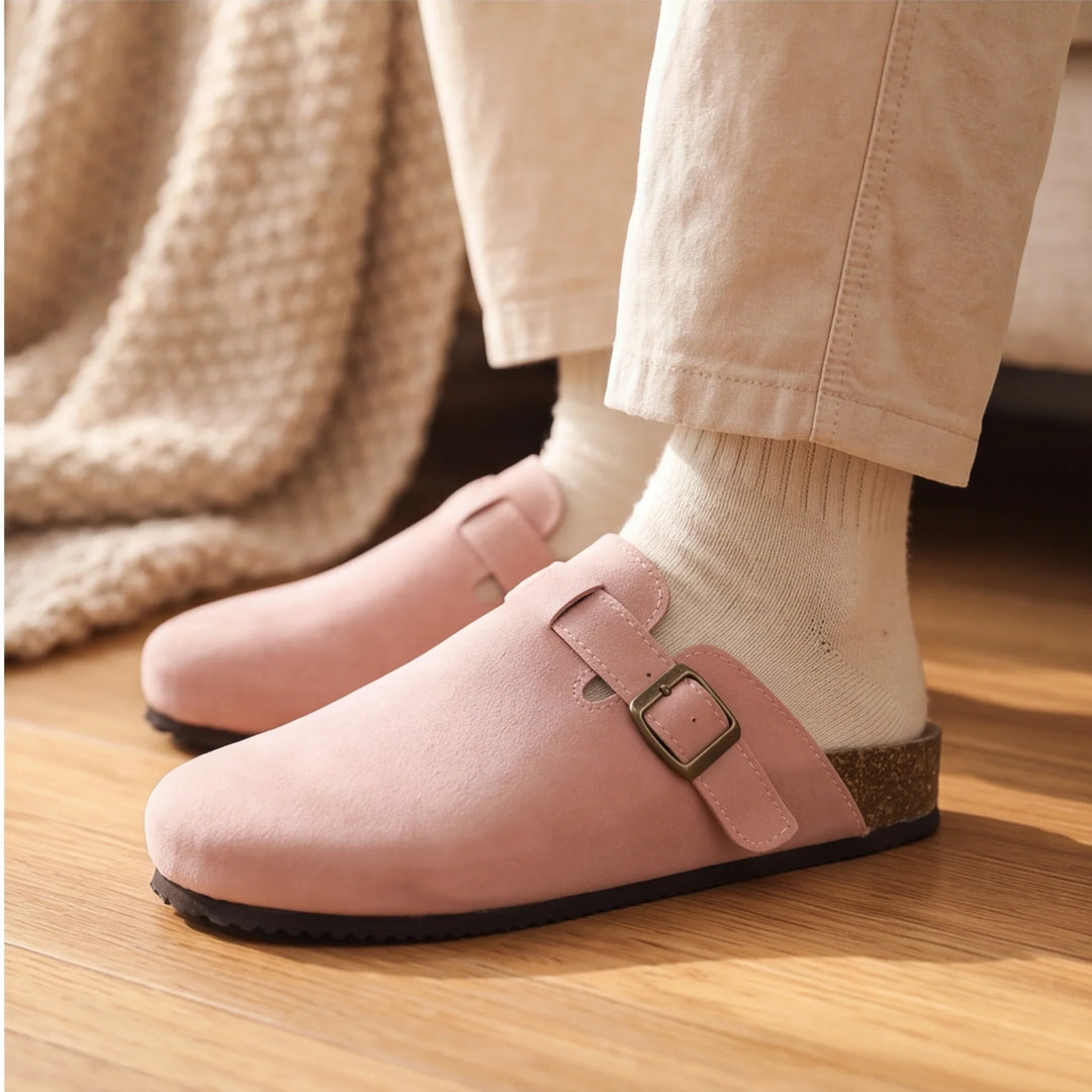 Capri Suede Clogs