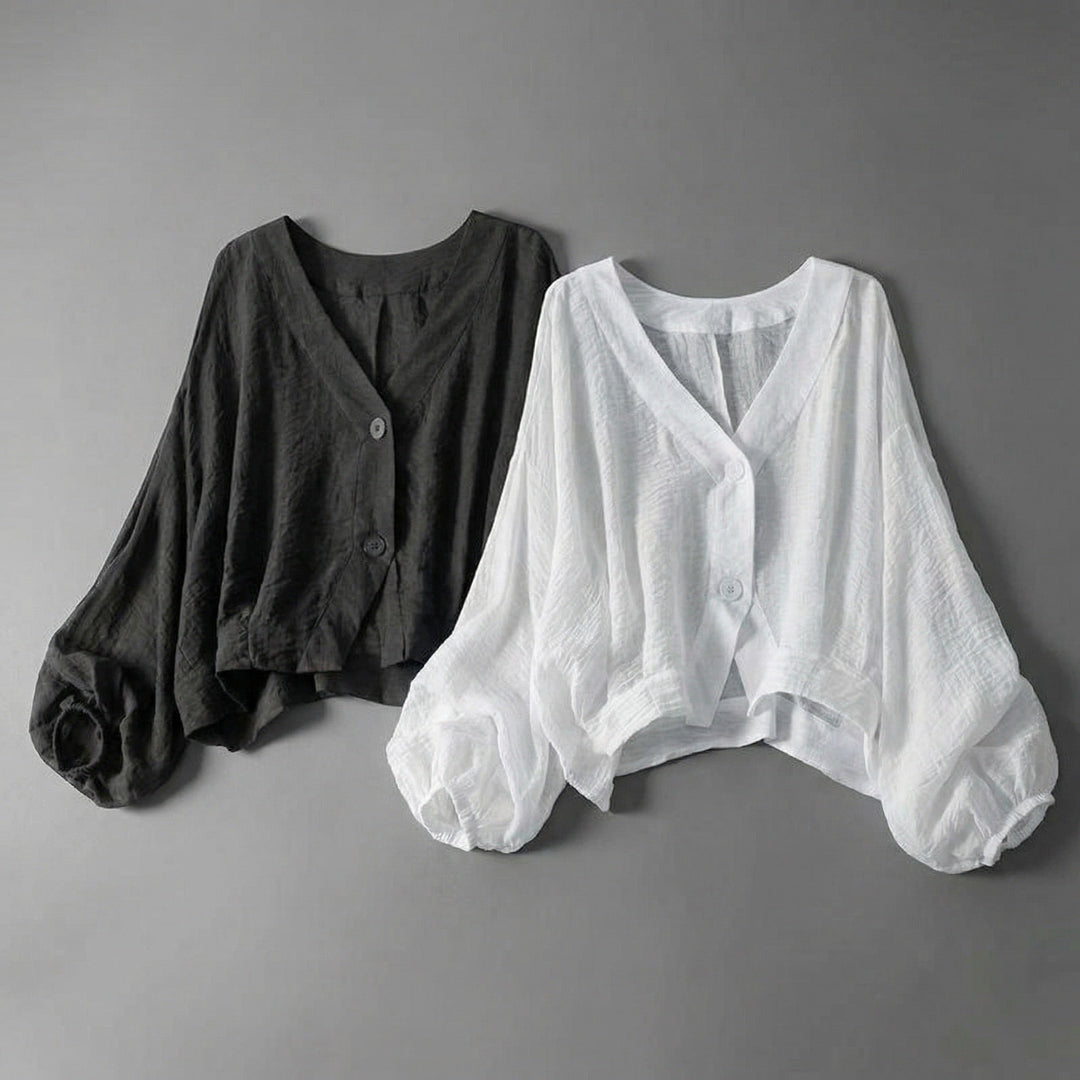 Harper Linen Blouse