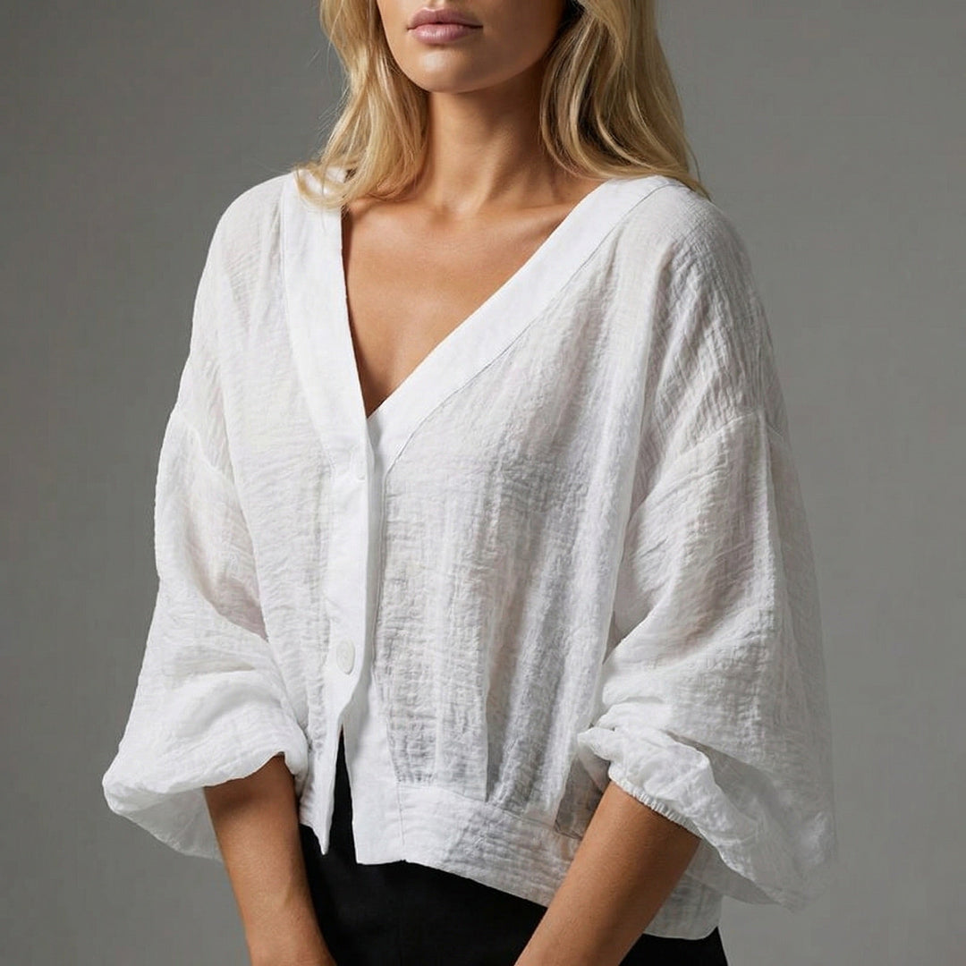 Harper Linen Blouse