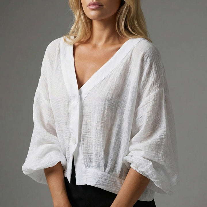 Harper Linen Blouse